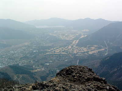 山頂からの風景