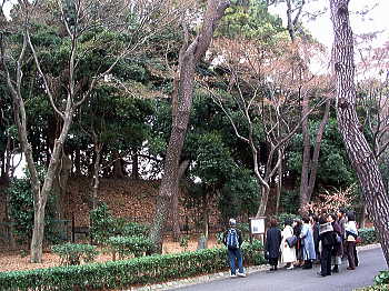 松の廊下跡