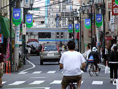 埼京線の踏切