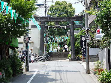 白山神社鳥居