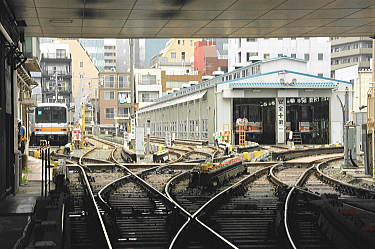 東京メトロ銀座線車両基地