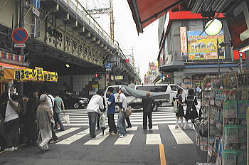 JR御徒町駅前