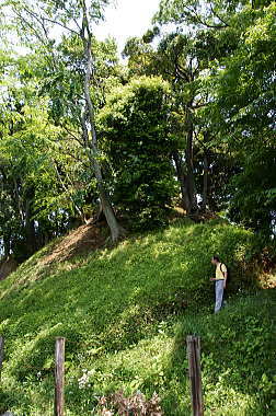 木曽呂の富士塚