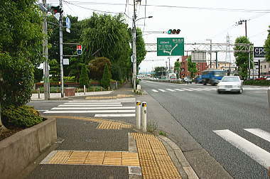 玉川野毛町公園が見えてきた