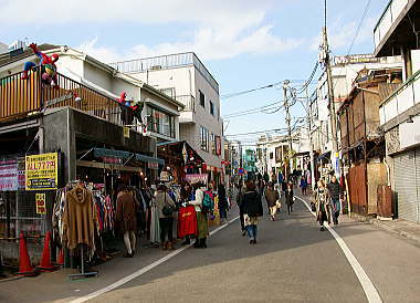 裏原宿のショップ