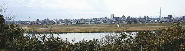 里見公園からのパノラマ