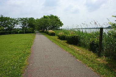 再び遊歩道へ