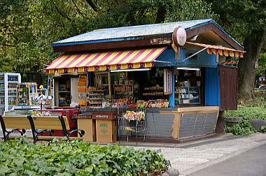 公園内の売店