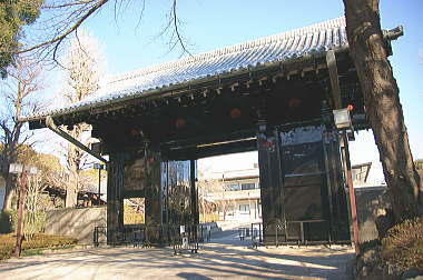 寛永寺旧本坊表門 （重文・国）