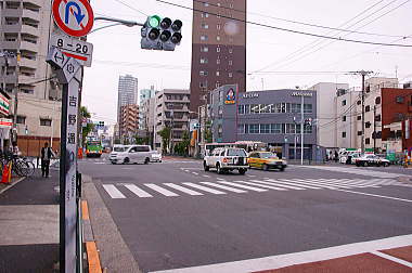 泪橋交差点