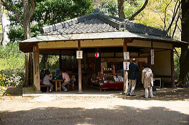 売店で一休み