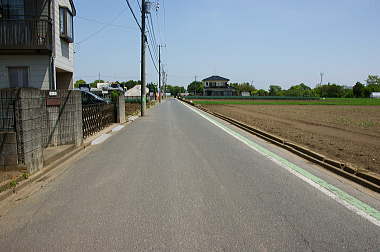 のどかな郊外の風景