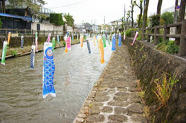 巴波川の流れ