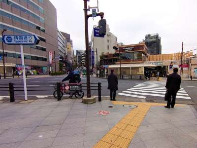 ＪＲ市ヶ谷駅前