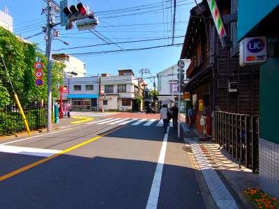 上野桜木交差点