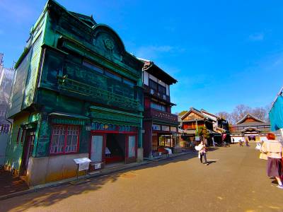 下町中通りの町並み