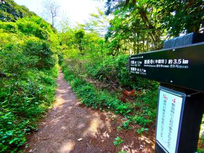 建長寺を目指して進む